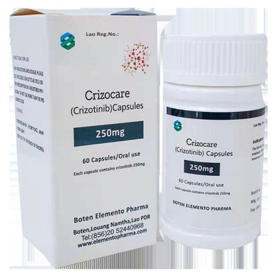 comprar Crizotinib 250 mg comprimidos para el tratamiento del cáncer de pulmón de células no pequeñas online manufacture
