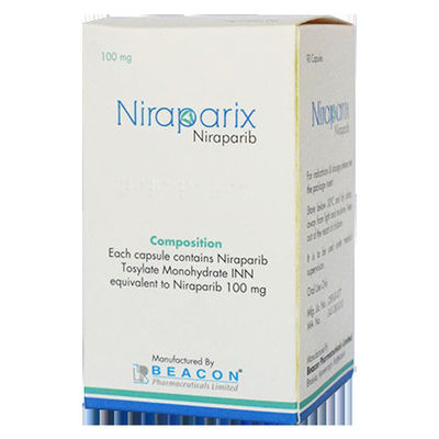 comprar 30 cápsulas 100 mg de Niraparib Niraprix para el cáncer de trompa de Falopio online manufacture
