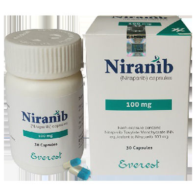 comprar 100 mg de Niraparib Niranib Tratamiento del cáncer de peritoneo PARP-1,2 Objetivo online manufacture