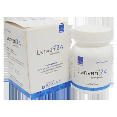 comprar 4 mg de Lenvatinib Mesilato Cápsulas Tratamiento del cáncer gástrico online manufacture