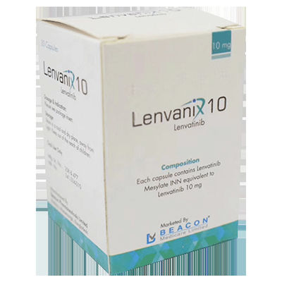 comprar 30 Cápsulas 10 mg de Lenvatinib LENVIMA Medicamentos para el cáncer de tiroides RET online manufacture