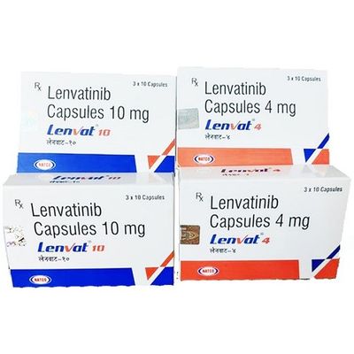 comprar Natco、Tlph、Phokam、Beacon、Eisai Lenvatinib E7080 Lenvima 4 mg*30 comprimidos carcinoma hepatocelular, cáncer de tiroides, carcinoma de células renales, cáncer gástrico para el cáncer en estadio 1 2 3 online manufacture