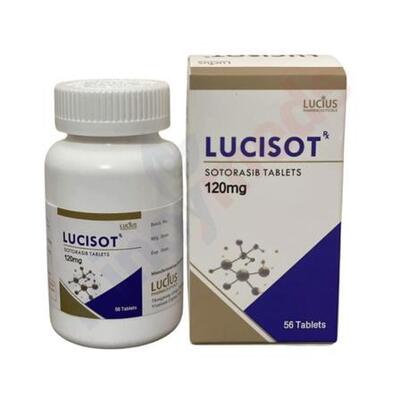 comprar Lucius LuciSot Sotorasib 120 mg para la intervención contra el cáncer colorrectal y el NSCLC mutante KRAS G12C Fabricación en línea