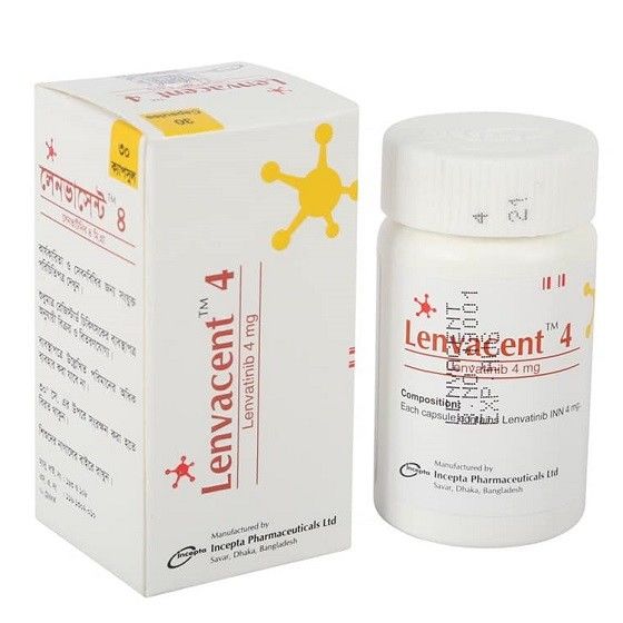 4mg Lenvatinib Mesilate Capsules Hepatocellular Carcinoma Drugs 30 Pills