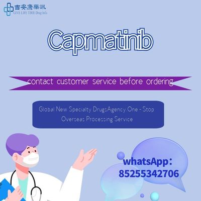 150 mg 200 mg Capmatinib INC280 Tabrecta 56 tabletas Objetivo de tratamiento